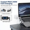 DuHeSin 240W USB C Magnetic Adapter (2 Pack) Right Angle