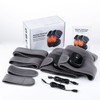 2PCS Heated Knee Brace Wrap with Massage, 3-in-1 Massager Shoulder