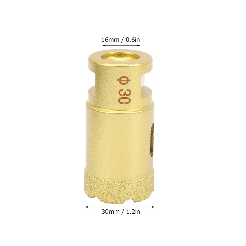 Diamond Hole Saw Drill Bit Brazing Opener Drilling Marble Concrete