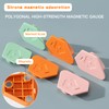 3PCS Magnetic Seam Guides for Sewing Machine, Multifucntional Polygonal Hemmer