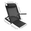 mignonnememe Adjustable Lifting Bed Backrest, Portable Backrest Support, Adjustable Bed