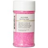 Pure Hot Pink Sparkling Sugar , Shimmery Sugar Sprinkles for