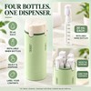 4 in 1 Travel Liquid Dispenser Refillable 1 fl oz