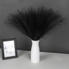 SeptCat 30 Pcs Pampas Grass Black Decor 21.7" Fluffy Faux