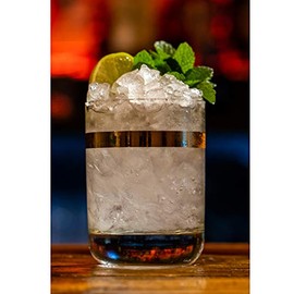 Libbey - Envy Rocks - Glass, Water Glass, Juice Glass - 320 ml - Gold
