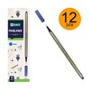 D.RECT Fineliner Set Blue 12 Pieces - Fine Pen with