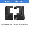 uxcell Post Skirt, 16pcs 25x25mm/1 x1 Plastic Split Style Post
