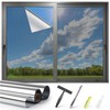 Kromapolis One Way Window Privacy Film Reflective Mirror Home Window