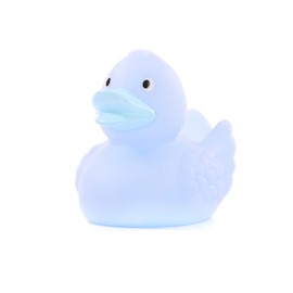 Schnabels Bath Duck Wings - Gift for Birth Birthday Name Day Children Baby Girlfriend Girl Boy - Funny Original Lucky Charm - Toy Squeaky Duck Decorative Bath Tub (Pastel Blue)