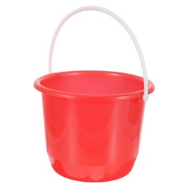 Portable 5L Plastic Water Bucket with Handle - Multipurpose Cleaning Bucket for Home, Garden, Camping, and Fishing - Sturdy Design for Easy Use Plastic Bucket Cleaning Bucket Black Bucket