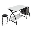 SD STUDIO DESIGNS 2 Piece Comet Craft Table | Angle
