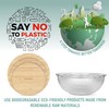 dokaworld Stackable Space-Saving Nesting Set of 3 Glass Bowls with