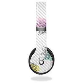 MightySkins Carbon Fiber Skin for Beats Pill Plus - Castle Unicorns | Protective, Durable Textured Carbon Fiber Finish | Easy to Apply, Remove, and Change Styles | Made in The USA