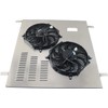 RADREPLA CU2711 Aluminum Radiator Shroud with Electric Fan for 2003-2009