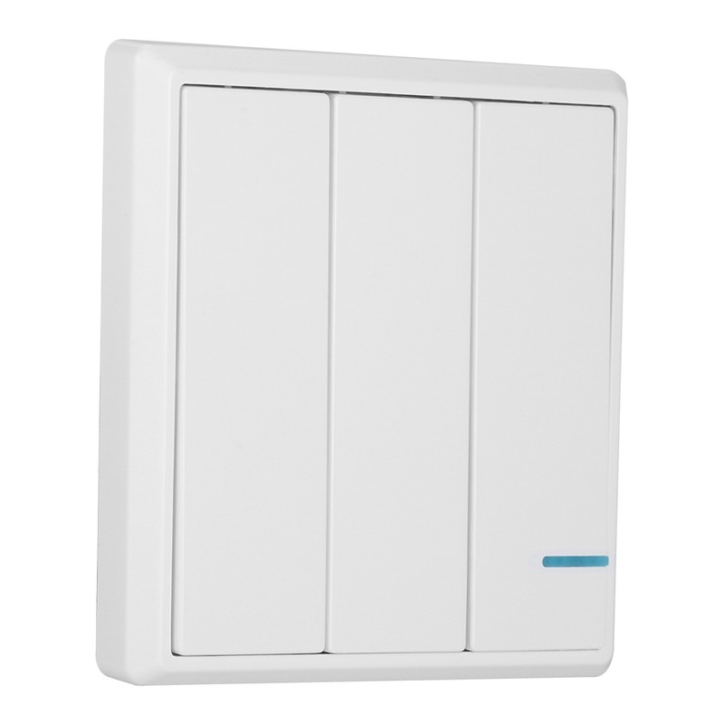 Wireless FR Remote Wall Switch Lamps Control Switch Kit IP54