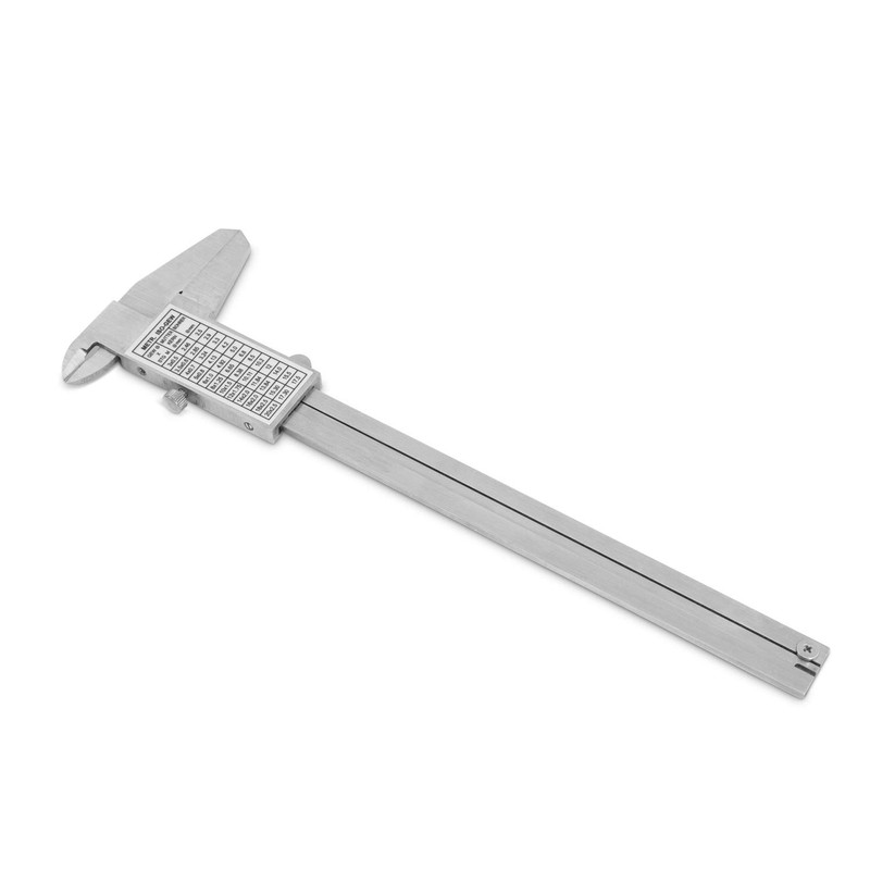 WIKISTORE TASCHEN Measuring Caliper Monoblock 150 mm, Ventesimal Brake Caliper