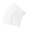 Hygloss Blank Postcards For Mailing- 25-Pack Personalize-Your-Own Mailable White Postcard