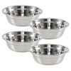 Minekkyes Stainless Steel Mixing Bowl Set of 4, Small Metal