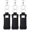KUKEANVO Chap stick Holder | Lip Balm Holder Keychain with