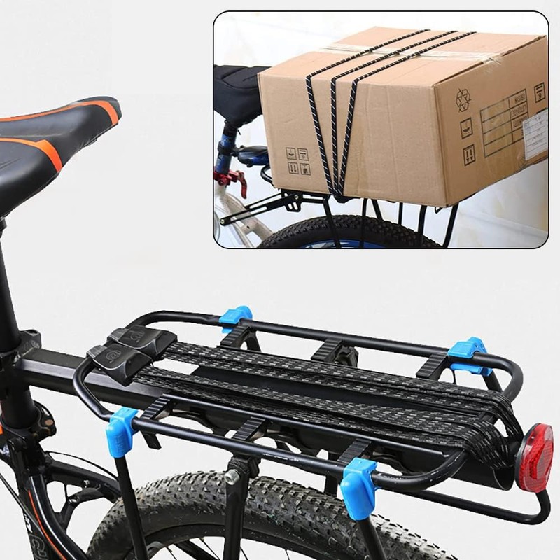 Homefantasy Pack of 3 Bicycle Tie Down Strap Pannier Rack,