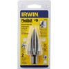 Irwin Tools Unibit #9 7/8-Inch and 1-1/8-Inch Step-Drill Bit, 1/2-Inch
