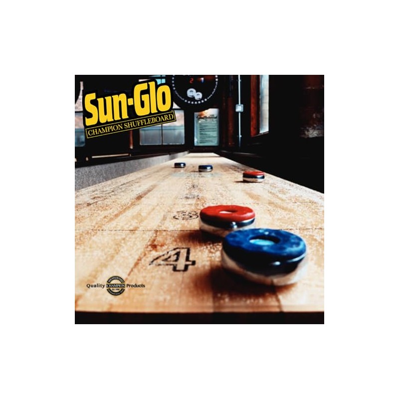 Sun-Glo Speed #5 (Five Star) Shuffleboard Powder Wax – Medium-Slow