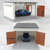 Garage Model 1/32 1/36 1/43 Scale - Russian Parking Building