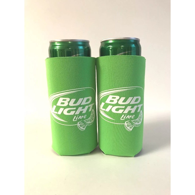 Bud Light Lime Koozie Fits 12 oz Slim Can Classic