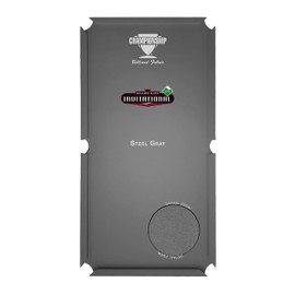 Championship Invitational Pool Table Felt, Billiard Table Cloth, Pool Table Felt Replacement kit, Billiards Table Felt Pool, 6 Precut Rail Cloth Strips, Snooker Table Accessories - 8 FT (Steel Gray)