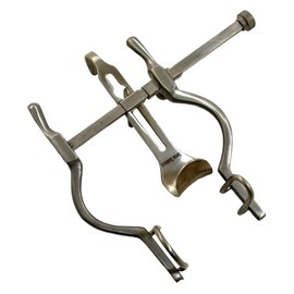 German Stainless Steel Balfour Abdominal Retractor 4in (10.16cm) Veterinary Instrument Tools Autoclave Safe