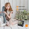 HonorMeet Digital Dual Kitchen Timer,Count Down/up Tracking,Daily Humidity & Temp