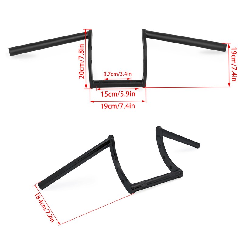 Motorcycle Hanger 1 inch 25mm Ace Cafe Racer Clubman Handlebar