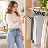 1PC Telescopic Folding Pants Rack, Multi-layer Pants Rack, Pants Hanger,