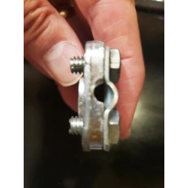 Unbranded Universal Top Post Heavy Duty Battery Terminal Connectors for Car (2 pack)