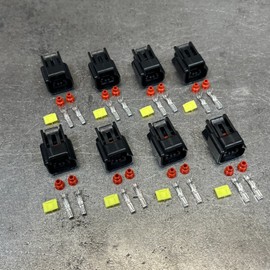 Unbranded 8pcs Ignition Coil Connector Plug & Terminals Ford F E Series 5.4L V8 & More