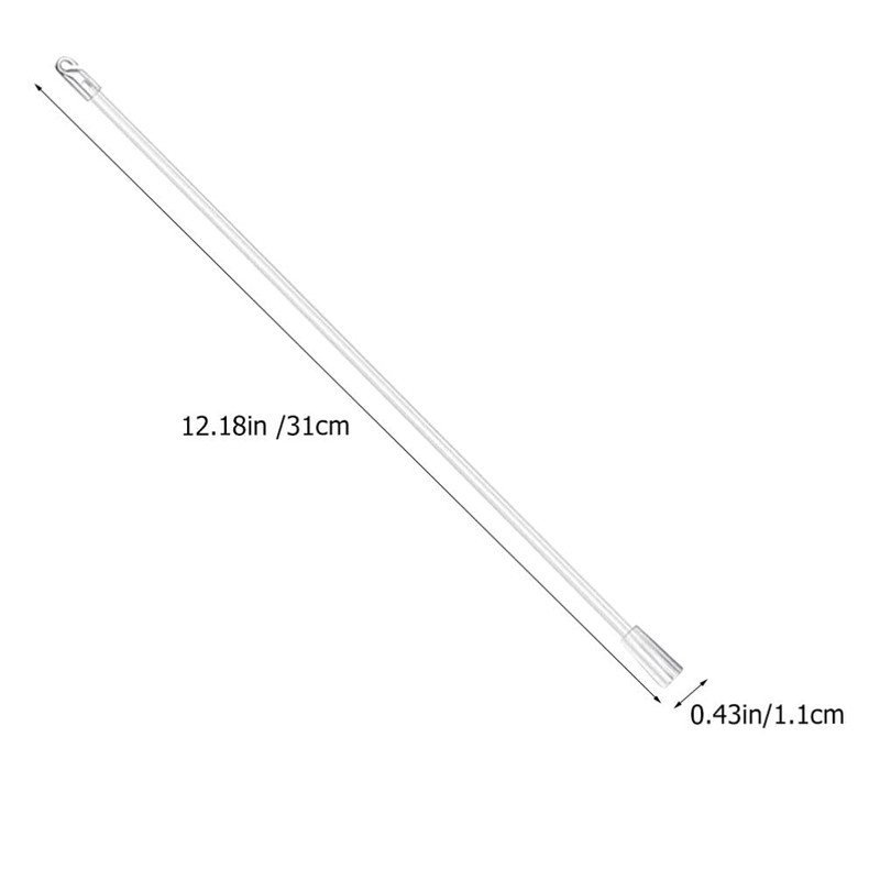 Gadpiparty Blind Tilt Wand White Fiberglass Blind Wand Vertical Blinds