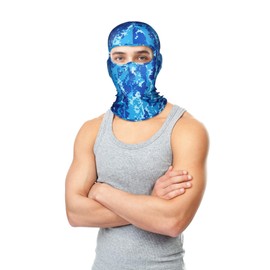 8 Pasamontañas de Esquí Antiviento de Invierno Pasamontañas de Protección UV de Exteriores (Colores Clásicos)