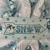 Snow Deco Mesh Wreath With Adorable Snowman Handmade Deco Mesh