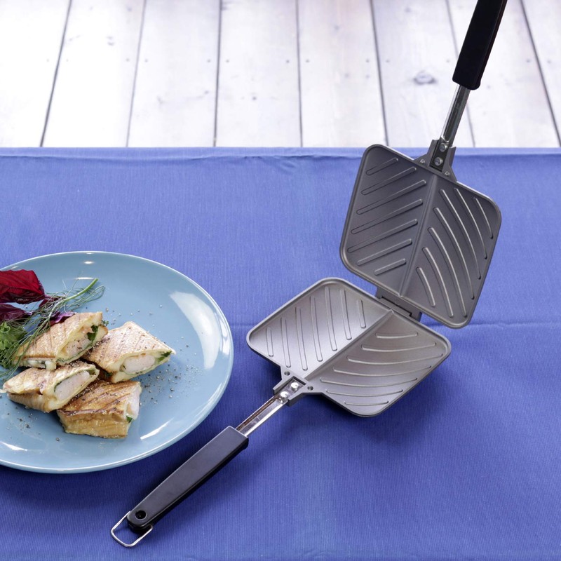 Kakusee Hot Sand Maker, Double Open Fire, Panini Taste, Made