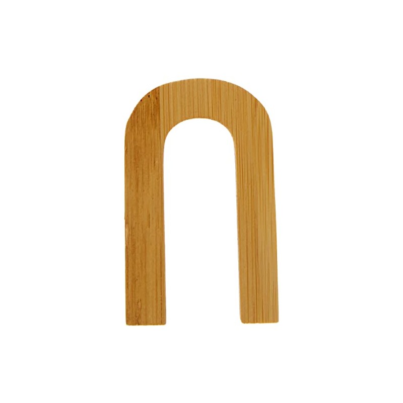 small foot 12074 ABC Letter U Made from Sustainable Bamboo,