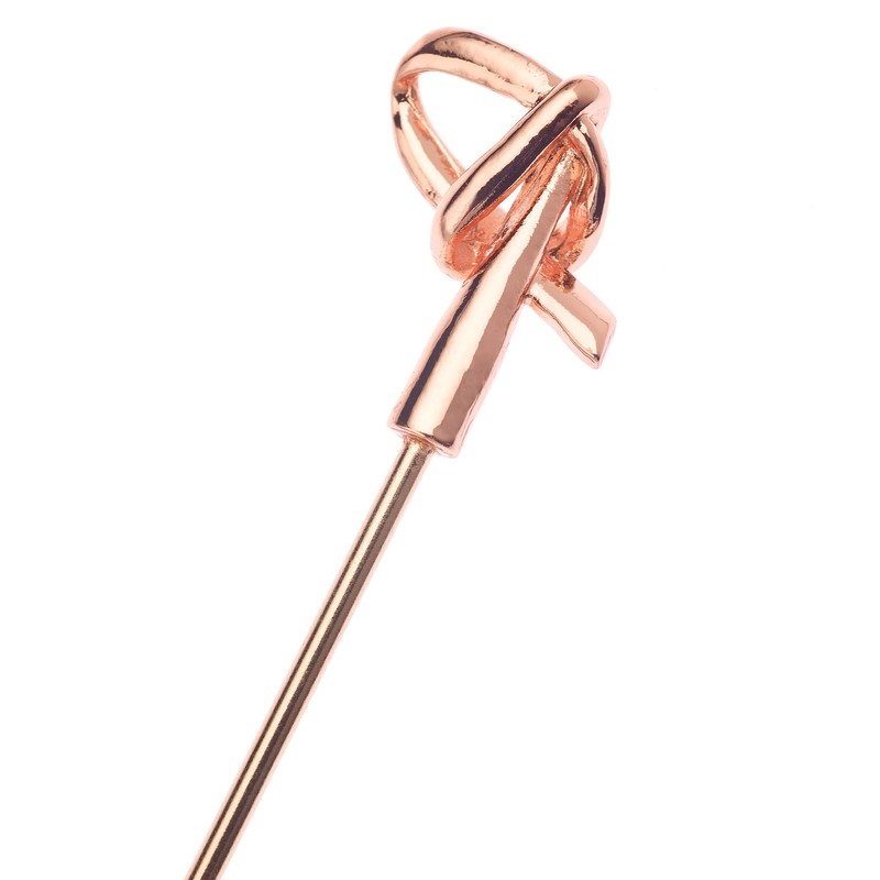 Barfly Cocktail Picks Copper Bamboo Knot Top (12 Count)