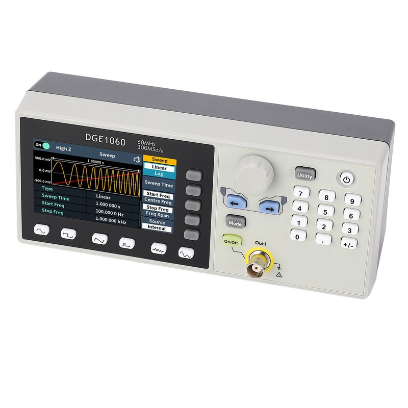 Single Signal Generator 60MHz Wide Amplitude and Frequency Range Arbitrary