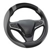 GIANT PANDA Car Steering Wheel Cover PU Leather 37-38 cm