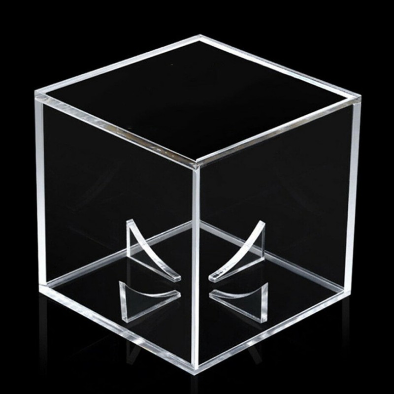 Acrylic Baseball Case for Display, UV Protected Baseball Display Cube,