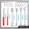 24pcs Metal Puzzle Tool Set DIY Model Kits With Clippers,