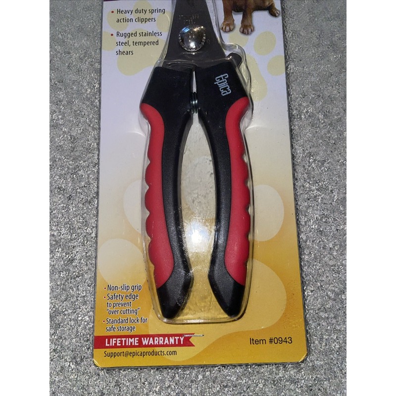 Epica Professional Pet Nail Clipper Trimmer large Size Stainless Steel