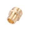 Brass Pipe to Hose Fitting,1/2 NPT male X 3/4 Hose