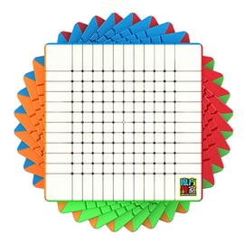 LiangCuber Moyu Meilong 12x12 Speed Cube Stickerless,Moyu Cubing Classroom MoFang JianShi MFJS 12x12x12 Magic Cube 93mm Puzzle Toy