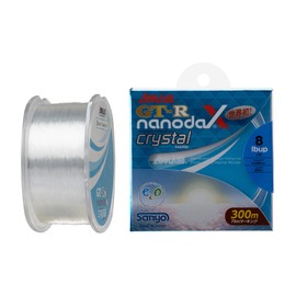Sanyo Nylon Nano Dax Line Applaud GT-R nanodaX Crystal Hard 300m 20lb Crystal Clear