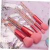 WOONEKY 5pcs Particle Handle Makeup Brush Women Candy Style Cosmetic
